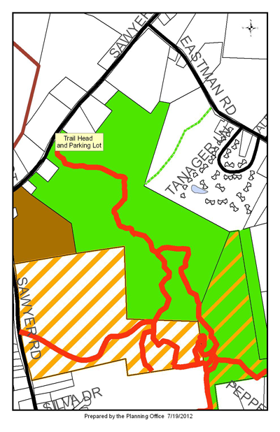 Winnick Woods Trail Map
