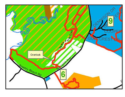 Spurwink Trail map